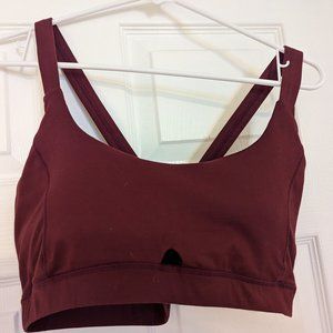 IAB MFG - Crossback Sports Bra  - Maroon - XXL (14)